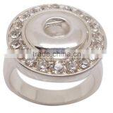 Fashion Alloy Finger Ring Snap Button Jewelry thumbnail-5
