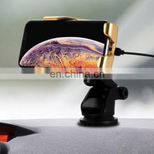 2020 new automatic induction car phone holder wireless charger fast best  wholesale magnetic car wireless phone charger