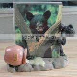 Fashion Wholesale Promotional Photo Frame With Love Cute Pair Bear thumbnail-2