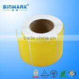 SINMARK Roll Packed Permanent Adhesive Label Sticker,Barcode Label Sticker