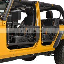 Tubular Poison Spyder Web Half Door With Side View Mirror Fit for 07-18 Jeep Wrangler JK 4 Door thumbnail-4