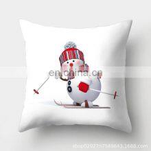 New Model 45x45 Case Luxury Custom Made Cushion White Decorative Custom Christmas Cover Pillow thumbnail-4