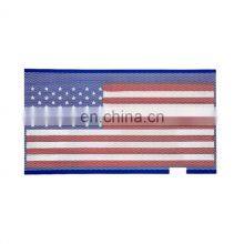 Grill Inserts Mesh American Flag Matte Steel Mesh Grille Grid for Jeep Wrangler JK thumbnail-1