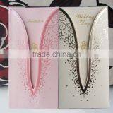 2016 Hot Sale Ivory Gold Foil European Tradition Elegant Wedding Card thumbnail-6