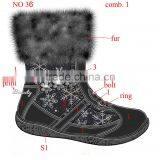 Fur Ball Snow Boots thumbnail-1
