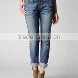 Womens Brianna Mid Rise Boyfriend Jean