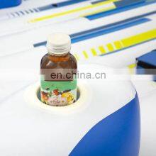 6 Person Inflatable Tropical Breeze Island Float Boat Swimming Pool Floats Bed With Sun Canopy Water Toys Pool Fun Raft thumbnail-3