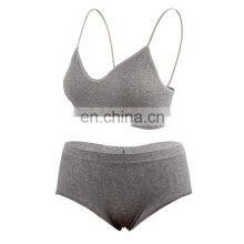 Low Price Hot Wireless Gather Thin Cup Brassiere Seamless Sexy Women Bra Girls Cotton Bra thumbnail-2