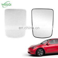 2022 Grey Car Sunshade for Tesla Model Y Top Glass Roof Sunshade Tesla Accessories Customized for 2022 Model Y