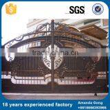 A Variety Of Capacity High Security Galvanized Steel Wrought Garden Iron Gate thumbnail-6