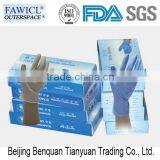 FAWICL High Quality Experimental Check Surgical Blue Nitrile Gloves thumbnail-2