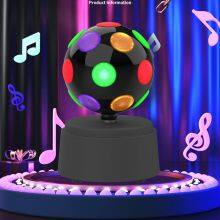 Portable Bluetooth Karaoke Radio Speaker 3D Stereo Surround Column With RGB LED Light and 3W Output Power for Parties thumbnail-3