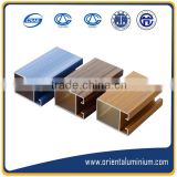 aluminium profile wooden color high quaility