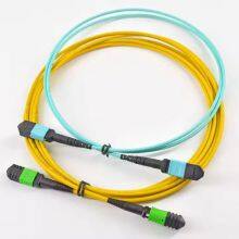Direct Factory Price OM1 OM2 OM3 OM4 OM5 12cores MPO-MTP Male/Female Trunk Cable thumbnail-1