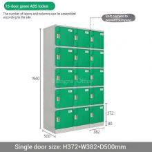Heavy-Duty ABS Plastic Lockers With Concave Handle - Premium Durable Storage Solution for Factory Industrial Use thumbnail-4