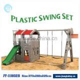 JT-11801B Children Simple and Cheap Plastic Slide and Swing thumbnail-2
