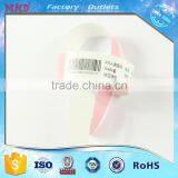 MDW158 HF CHIP,UHF CHIP Custom Waterproof Security Hospital id Nfc Wristbands