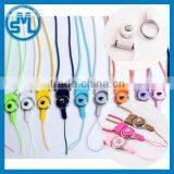 Luxury Separable Rotate Ring Mobile Phone Chest Strap Hang Around Neck , Mobile Phone Finger Strap , Cell Phone Case Neck Strap thumbnail-1