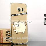 Exquisite Transparent Painted Silicone Soft Case for Samsung thumbnail-1