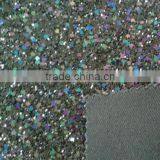 Fashion Multi Color Glitter Pu Leather for Shoes,Glitter Leather for Wallpaper Material,Bags and Hat Accessories