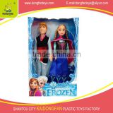 hot selling disny frozen plastic 11.5 inch doll