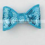 2015 New Baby Sequin Hair Bow With Clip Children Hair Accessories Boutique Big Glitter Hair Bow ! CB-3667 thumbnail-4