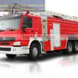 new design aerial platform fire fighting truck