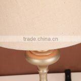 Small Iron Reading Lamp With Linen Shade thumbnail-2