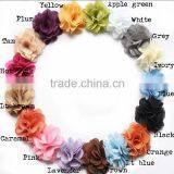 Wholesale 3" Chic Burlap Fabric Rose Flower,Burlap Rose Flower DIY Kids Supplier Quality Choice