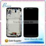 OEM Quality LCD Screen Parts for LG G2 LCD and Touch Screen Digitizer with Frame