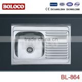 stainless steel sinks / kitchen basin size BL-864