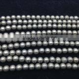 Wholesale Pyrite, 4-8mm Semi Precious Stone Beads, Pyrite Stone Loose Round Beads thumbnail-4