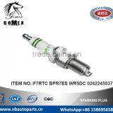 High Quality Auto Spark Plug F7RTC BPR7ES WR5DC 0242245 for ALFA ROMEO AUTOBIANCHI CATERHAM FIAT FORD LANCIA LOTUS .etc. thumbnail-1