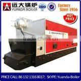 fully automated 4 T/H wood pellets steam boiler with steam rated capacity of 3 and 4 T/H and steam rated pressure of 12 bar