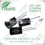 KM 10UF 450V 13*21mm Aluminum Electrolytic Capacitor thumbnail-1