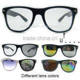 Cheap Promotion frame/Sunglasses/eyewear Factory Custom Lens fullcolor rainbow printing logo OEM