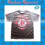 Multicolour Sublimated Soccer T-shirt Jersey With Custom Pattern thumbnail-1