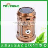 Low Price LED Camping Lamp Outdoor Camp Light Solar Charge Lantern Flashlight 2 in 1 Tent Portable Lighting With Charger thumbnail-3