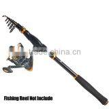 Spinning Telescopic Fishing Rod Graphite Carbon Fiber Travel Portable Super Hard Fishing Pole for Boat Saltwater and Freshwater thumbnail-4