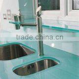 Tempered Glass Vanity Top With AS/NZS 2208:1996 and EN12150 Certificate thumbnail-3