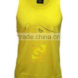 160GSM CVC Summer Unisex Vest Top thumbnail-1