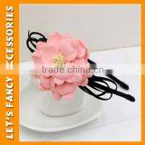 PGHD0342 High Quality Holiday Passionate Large Flower Headband Hairband Hair Accessories for Women thumbnail-4
