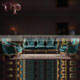 Luxurious Classic Furniture Sofa With Gold Leaf Gilding thumbnail-2