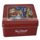 Wholesale Popular Design Metal Tin Cake Boxes