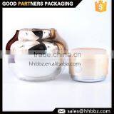 High End Clear Acrylic Jar With Facial Massage Device 30ml 50ml