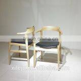 Vintage Solid Wood Chair, Replica Design Chair Ash Wood Scandinavian President Chairs thumbnail-5