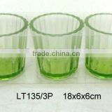 LT135/3P glass candle holder