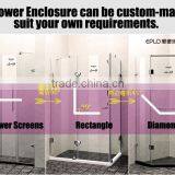 Custom Frameless Tempered Glass Shower Rooms thumbnail-1