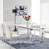 Z656 Wholesale Luxury Colorful Upholstered Metal Modern Dining Chair thumbnail-4