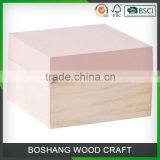 Open Cover Design Colorful Wooden Gift Box thumbnail-3